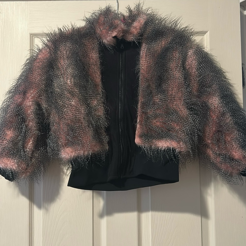 Corky & Company Girls Coat and Hat Pink